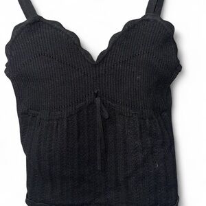 Wilfred Black Knit Top